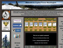 Tablet Screenshot of capitolforest.com